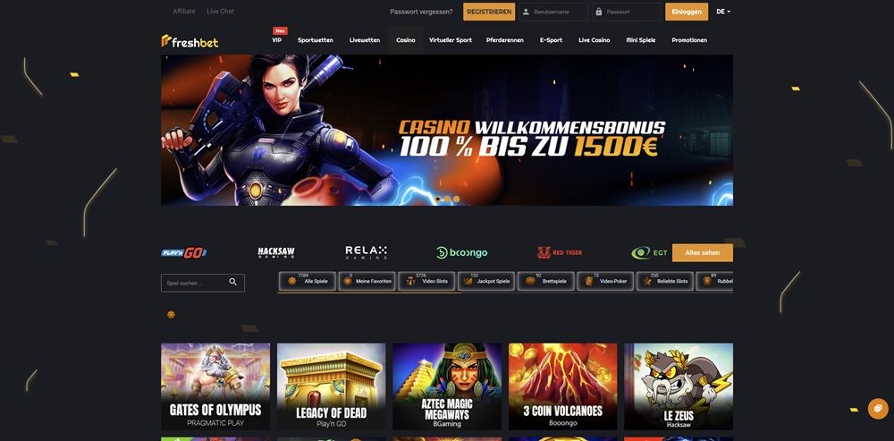 freshbet hp de